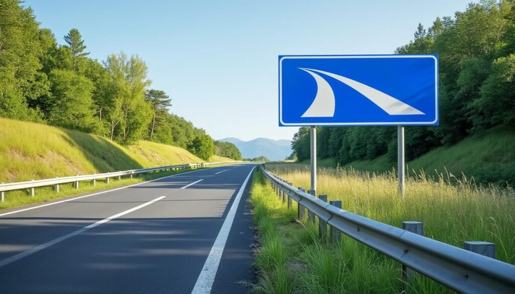 scopri il significato del segnale situato all'inizio di un'autostrada e come influenza la sicurezza e la guida in autostrada in italia.