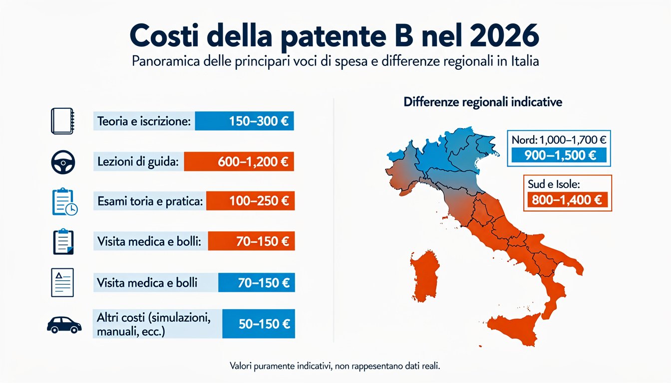 scopri quanto costa fare la patente nel 2026 con la nostra guida completa ai prezzi e alle spese. tutto quello che devi sapere per pianificare il tuo budget.
