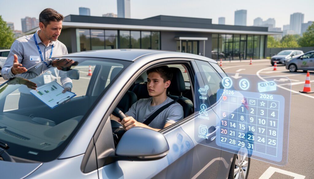 scopri quanto costa prendere la patente nel 2026 con la nostra guida completa ai costi, comprendente tutte le spese necessarie per ottenere la patente di guida.